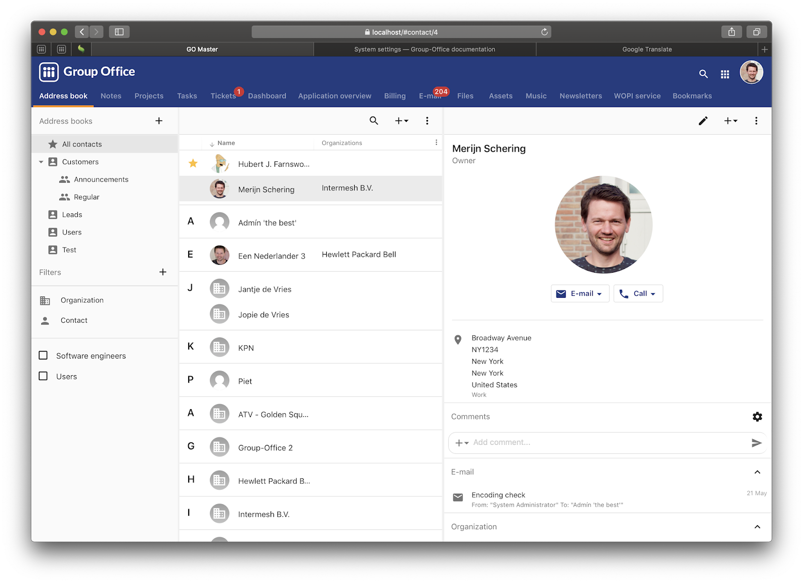 Group-Office 6.4 released
