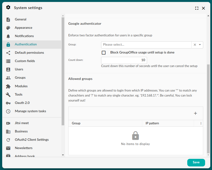 Force 2FA for user groups